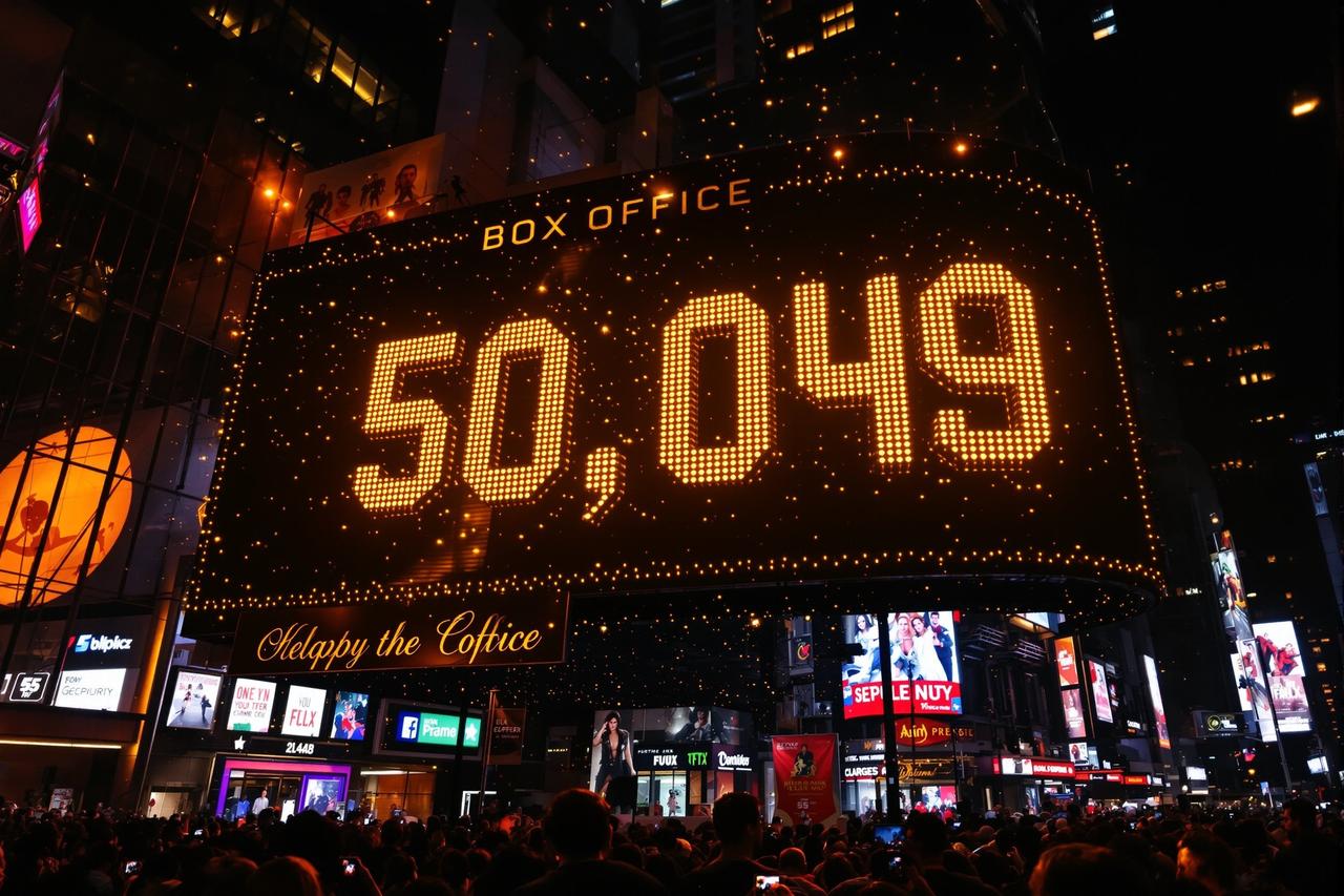 狠狠影院年度票房突破50亿，创历史新高